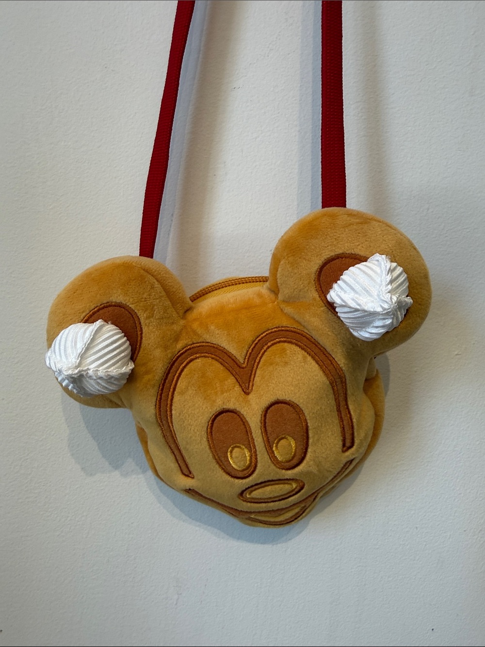 Tokyo Disney resort Mickey waffle shoulder bag